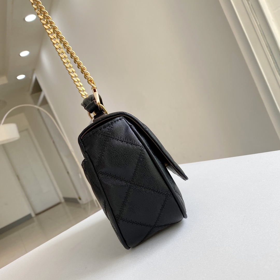 Women handbag 82366 Willa Leather Square Chubby Messenger Shoulder Bag