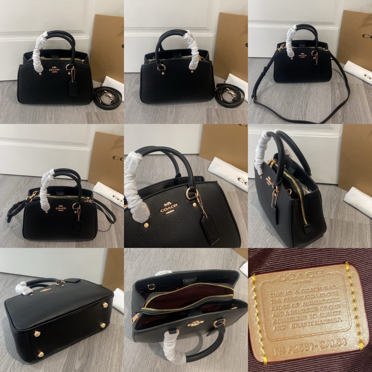 Women Handbag CAL54 Savannah Small Carryall Satchel Sling Bag