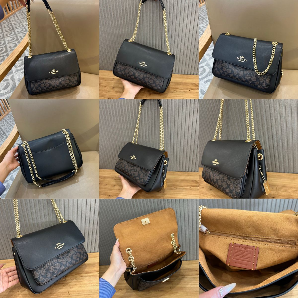 Women Handbag CCF09 CCF10 ELODIE CROSSBODY Shoulder Chain BAG