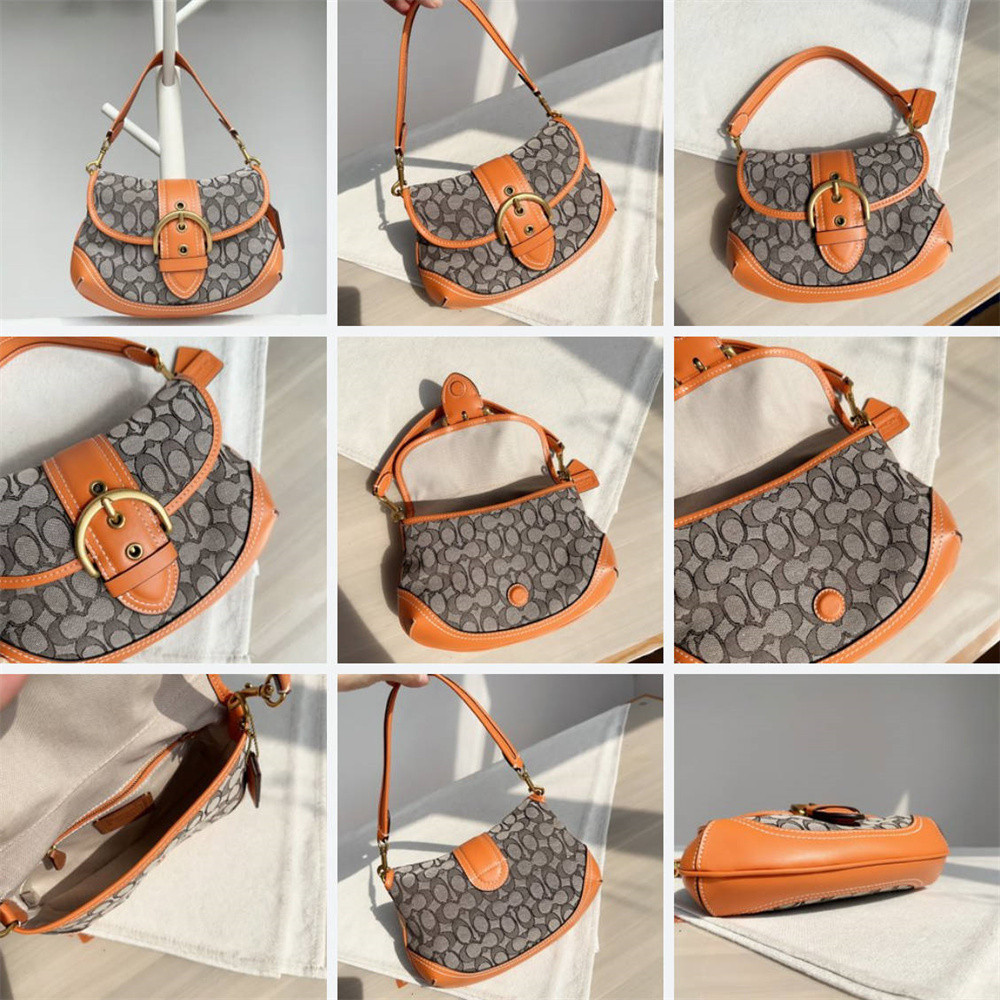 CJ814 CR699 CR737 Soho Shoulder Bag Jacquard Women Top Handle Handbag