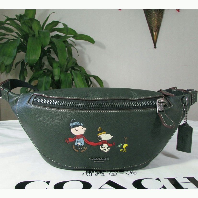 CB912 CC123 CG994 CE541 CH000 CE618 Warren Belt Bag With Varsity Motif Women Men Crossbody Chest Waist Pouch