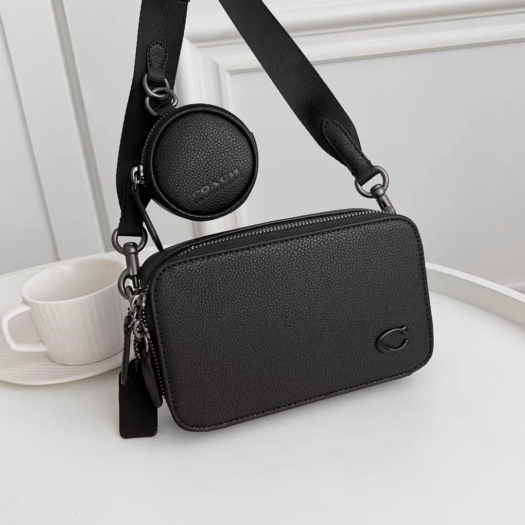 CC070 C6744 C6290 CC117 Charter Slim Crossbody Patches Women Men Sling Camera Bag