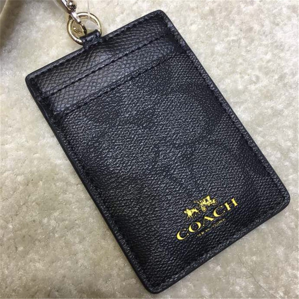 Tinyhead ID Card Lanyard Holder Lanyard Leather Cow