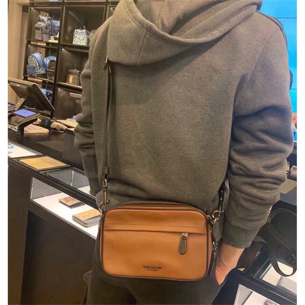 Coach 39946 50713 50715 67326 69333 69331 72923 72945 72947 83265 Graham Academy Crossbody Men Sling Camera Bag