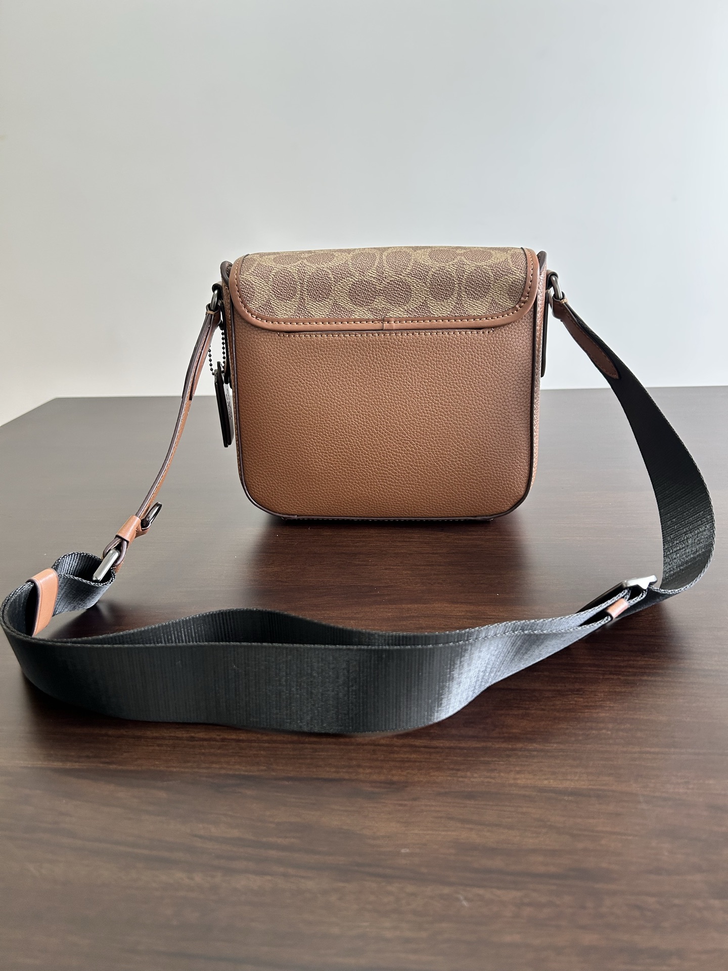 Coach X Peanuts CBI41 CCG29 Sullivan Flap Crossbody Bag In Signature Canvas With Patches