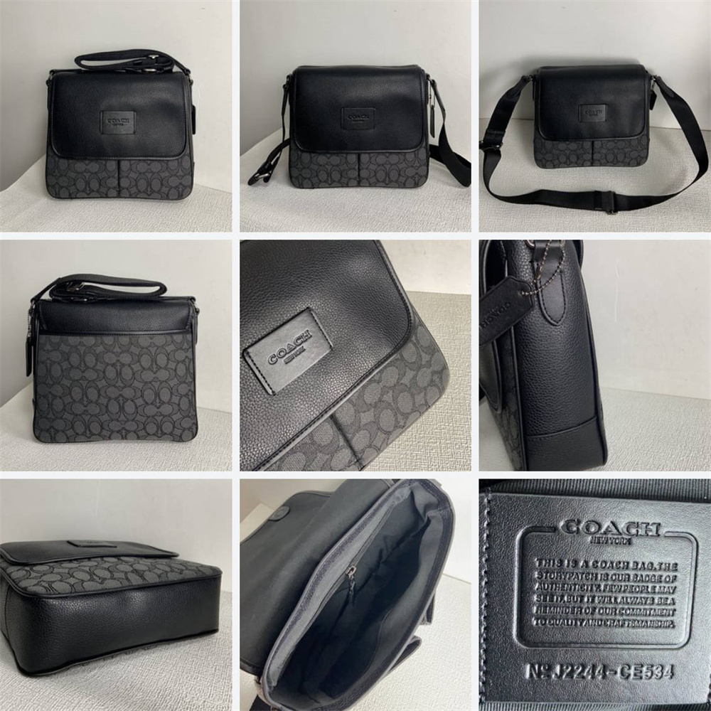 Coach CE534 Sprint Map Bag 25 Women Men Crossbody Sling Messenger