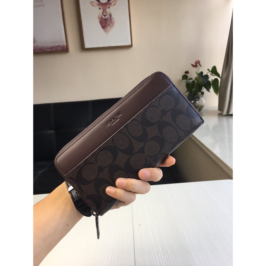 Coach 75000  men women CLASSIC Long Leather Wallet