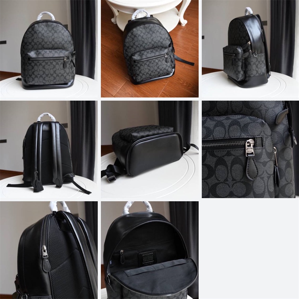 2736 3001 29040 5511 C4030 2854 3184 23251 28313 CB909 West Backpack Varsity Stripe Women Men Laptop Bag