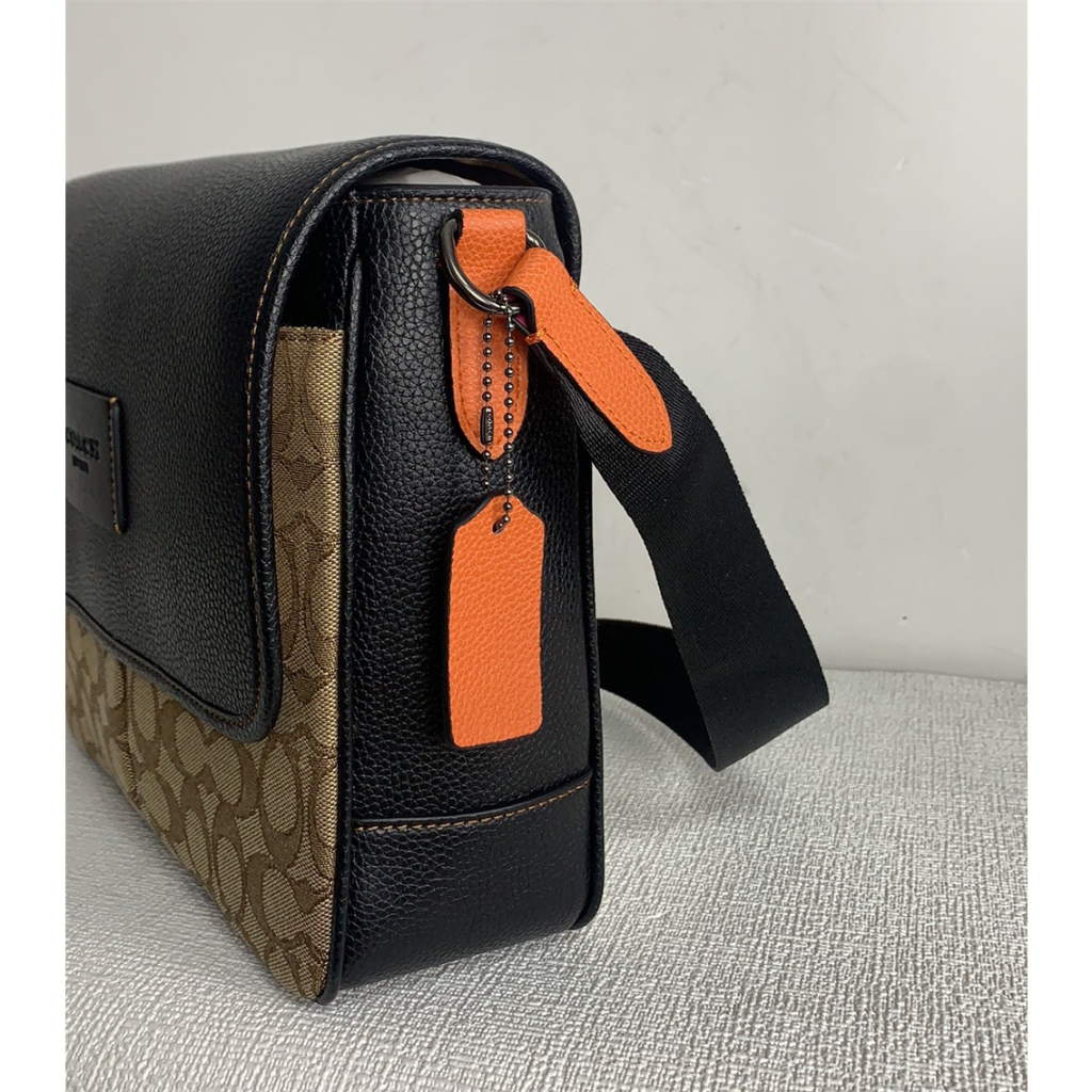 Coach CE534 Sprint Map Bag 25 Women Men Crossbody Sling Messenger