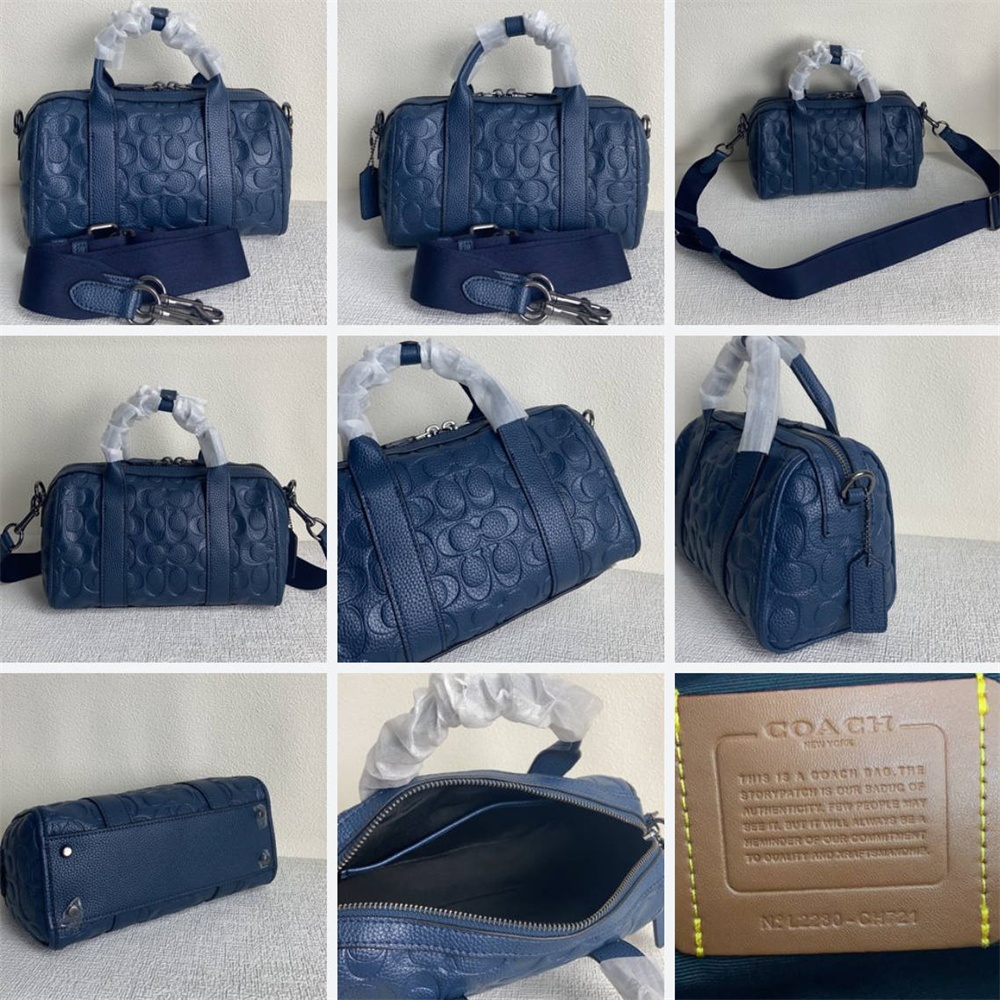 CA186 CA185 CZ497 Gotham Duffle 24 in Signaure Canvas Women Handbag Men Crossbody Sling Boston Bag