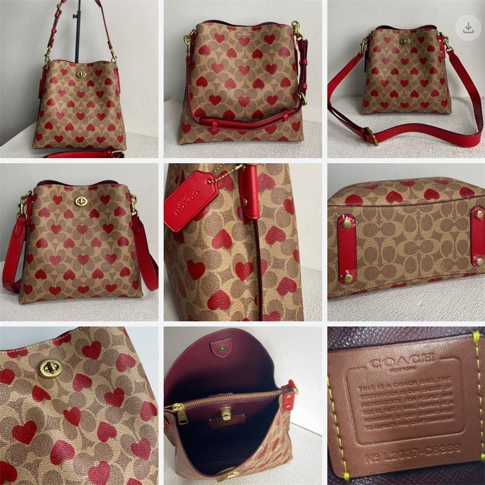 C3890 C3766 C3916 C6868 C8389 CS241 Small Willow Bucket Women Shoulder Crossbody Sling Bag