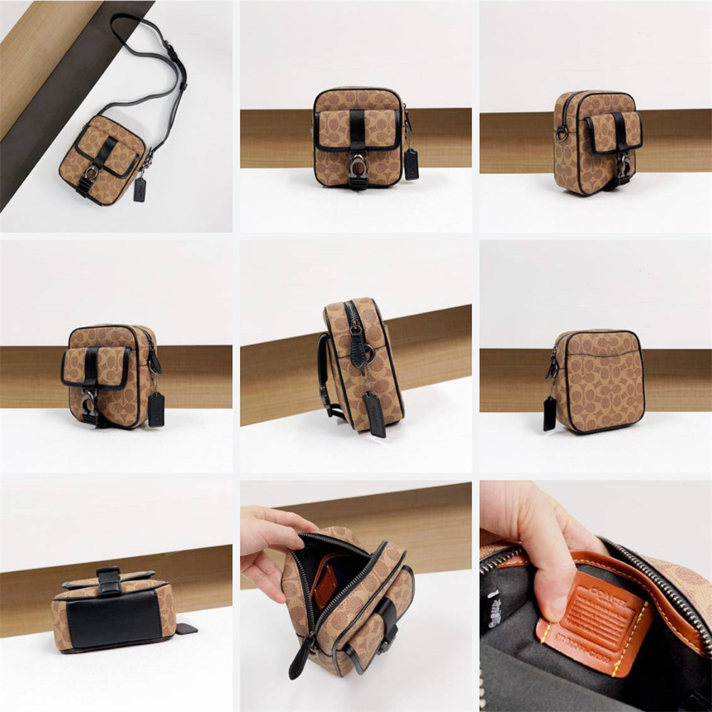 Coach CK969 CJ736 Beck Crossbody Women Men Sling Camera Bag