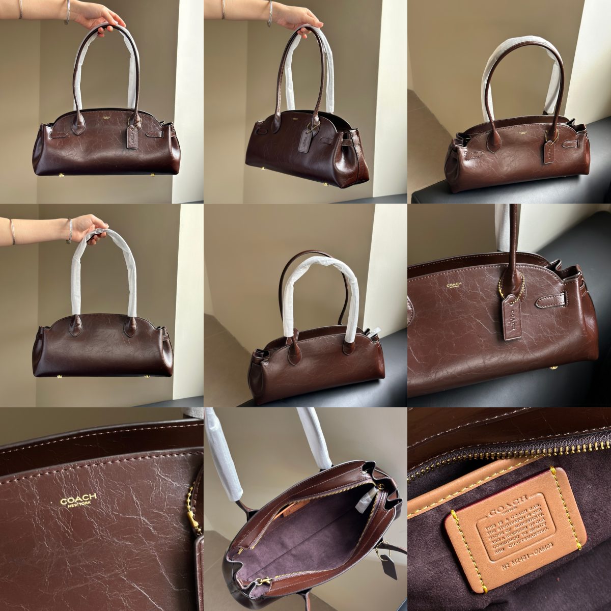 CAM03 CBN41 CCC30 EMPIRE CARRYALL Women Handbag Crossbody Sling Shell Satchel