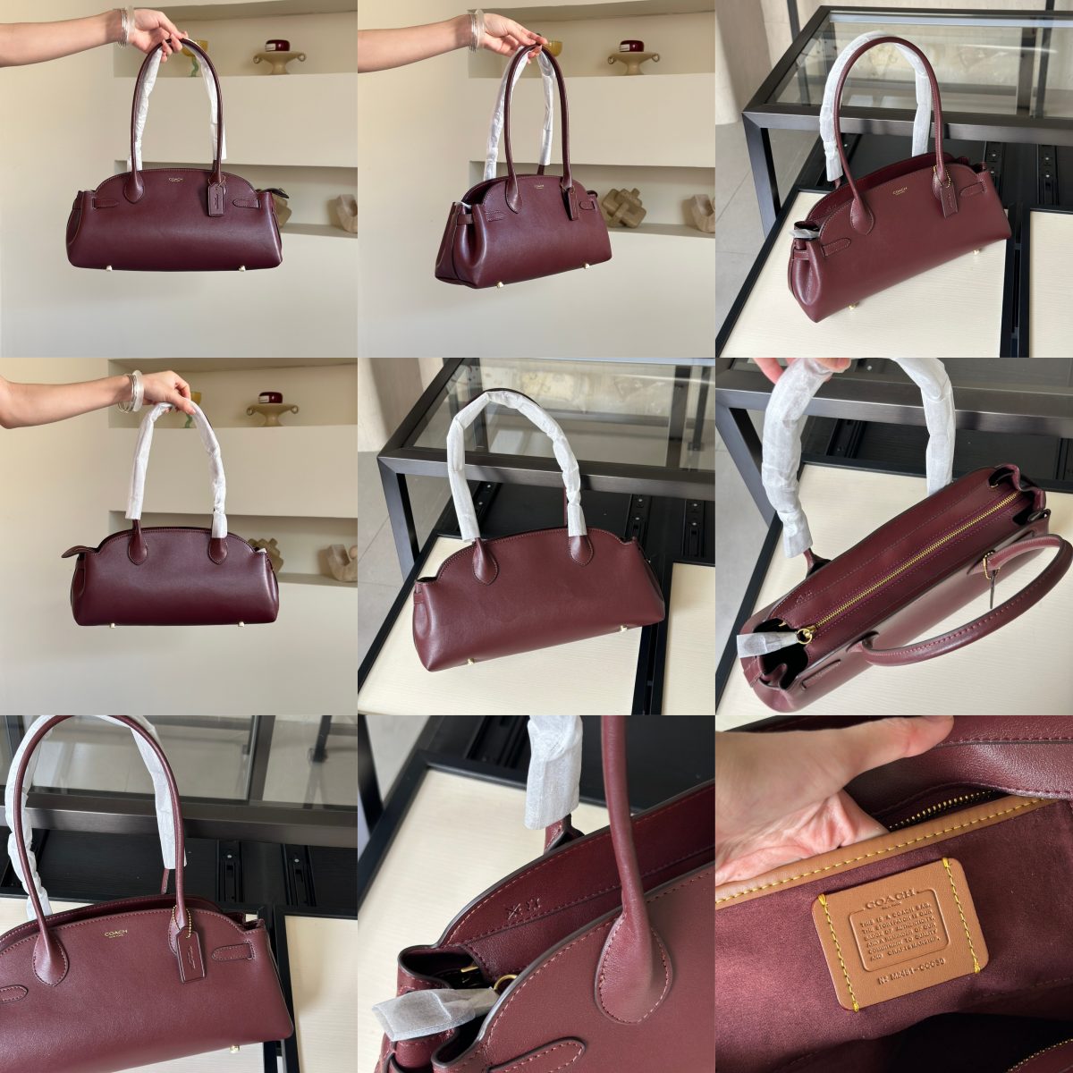 CAM03 CBN41 CCC30 EMPIRE CARRYALL Women Handbag Crossbody Sling Shell Satchel