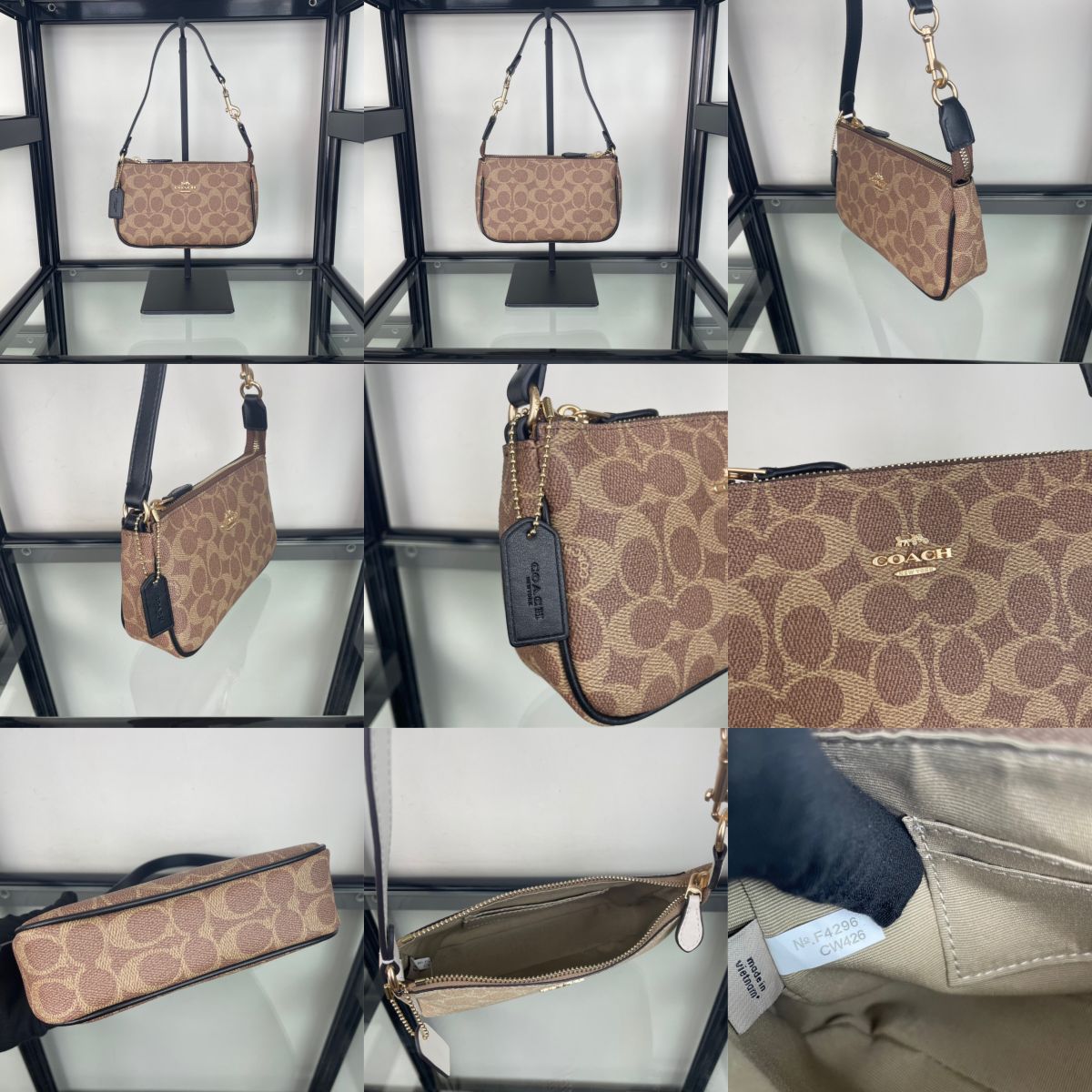 Women Handbag CW426 Nolita 19 In Signature Canvas Shoulder Bag Wristlet