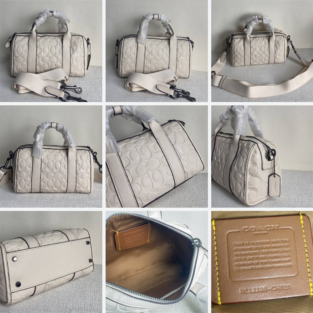 CA186 CA185 CZ497 Gotham Duffle 24 in Signaure Canvas Women Handbag Men Crossbody Sling Boston Bag