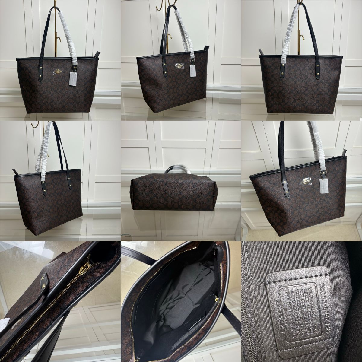 Women handbag CCQ28 City Tote In Signature Shoulder bag