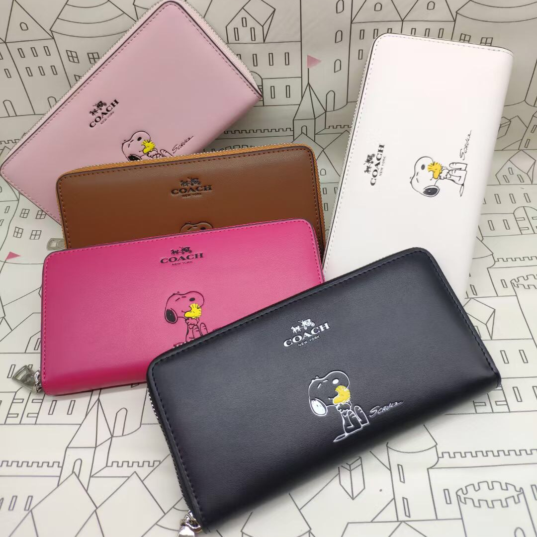 Women handbag 53773 Snoopy long Wallet  women Multi-card purse Zipper Clutch