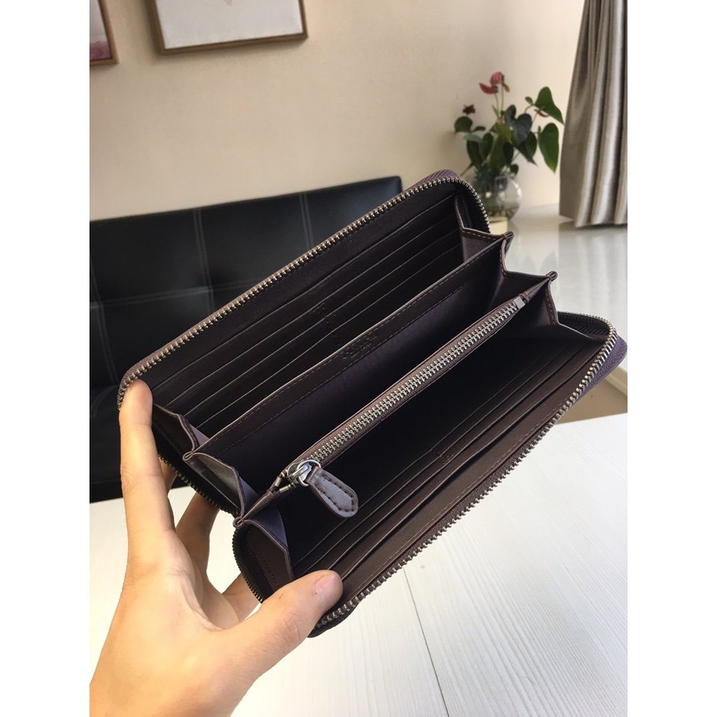 Coach 75000  men women CLASSIC Long Leather Wallet