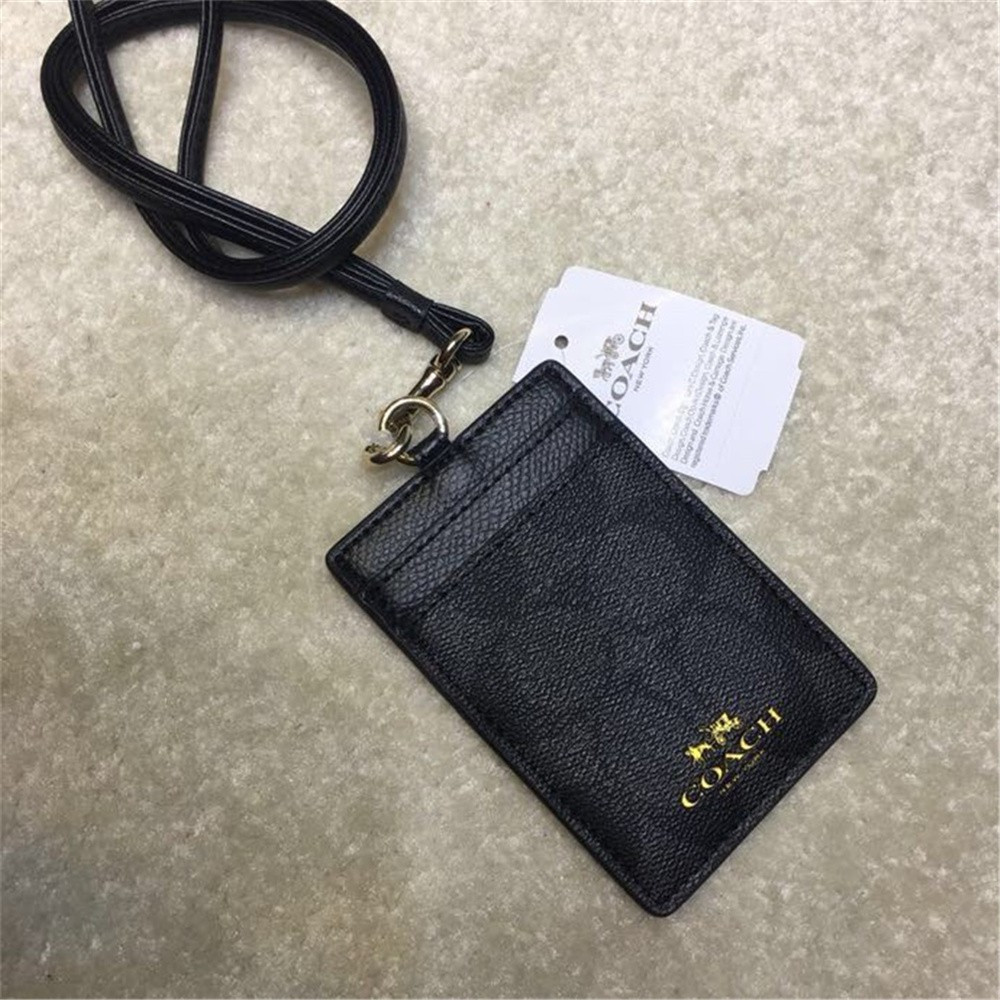 Tinyhead ID Card Lanyard Holder Lanyard Leather Cow