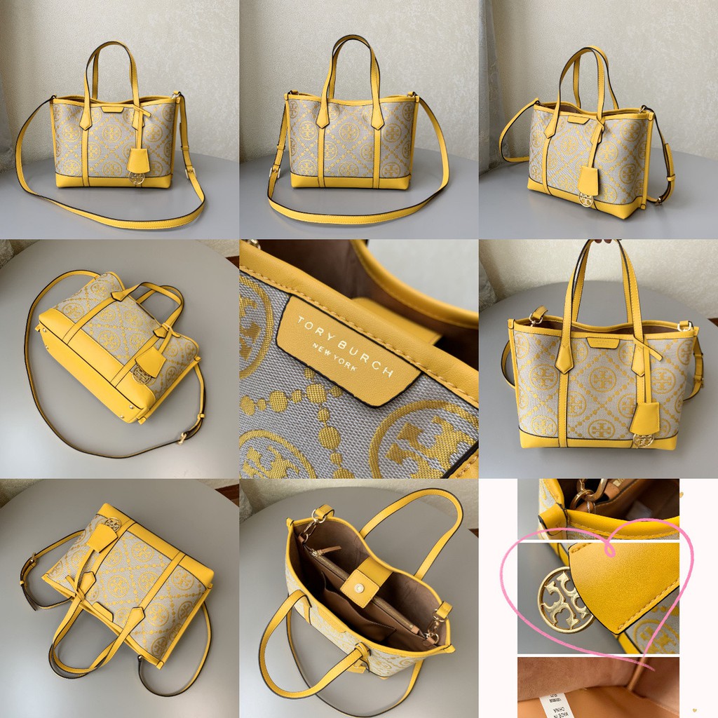 Women Handbag 83313 83312 T Monogram Perry Triple Compartment Tote Shoulder Bag