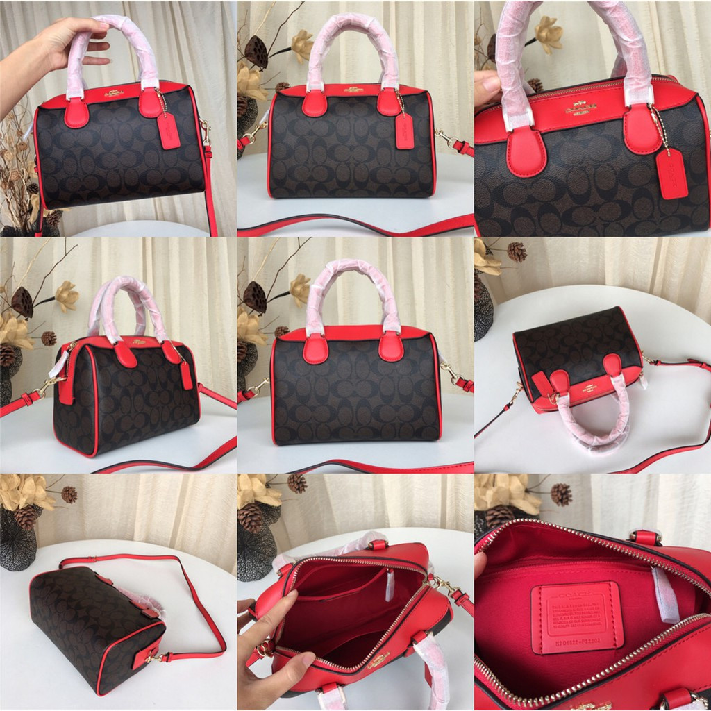 58312 32203 Mini Bennett Satchel Women Handbag Crossbody Sling Boston Top Handle Pillow Bag