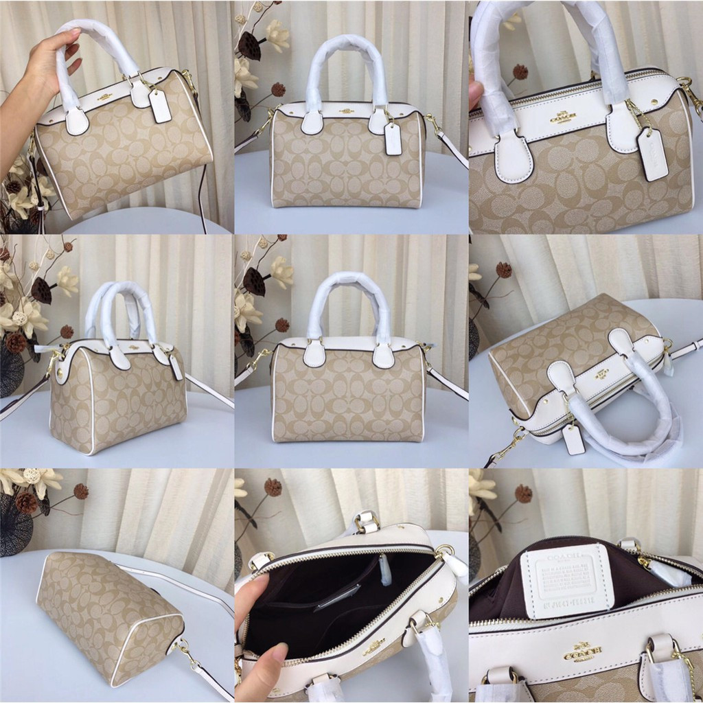 58312 32203 Mini Bennett Satchel Women Handbag Crossbody Sling Boston Top Handle Pillow Bag