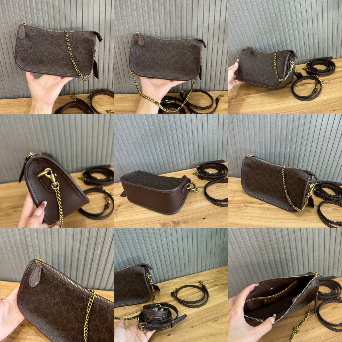 Women Handbag CCC36 CCC38 Waverly Bag In Signature Canvas shoulder chain bag