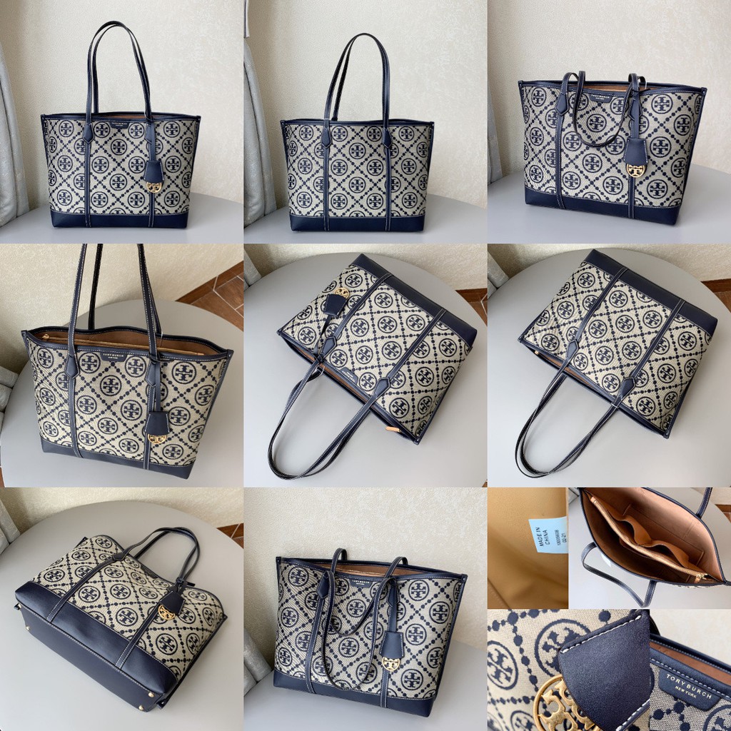 Women Handbag 83313 83312 T Monogram Perry Triple Compartment Tote Shoulder Bag