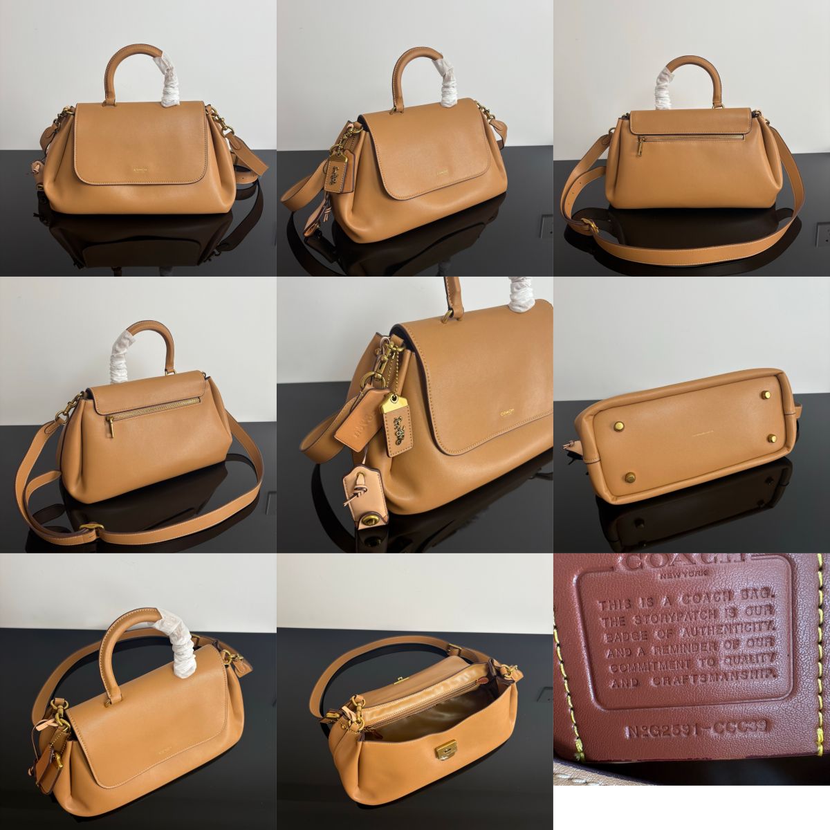 CCC39 SLOUCHY ROGUE Women Handbag Crossbody Sling tophandle satchel Bag