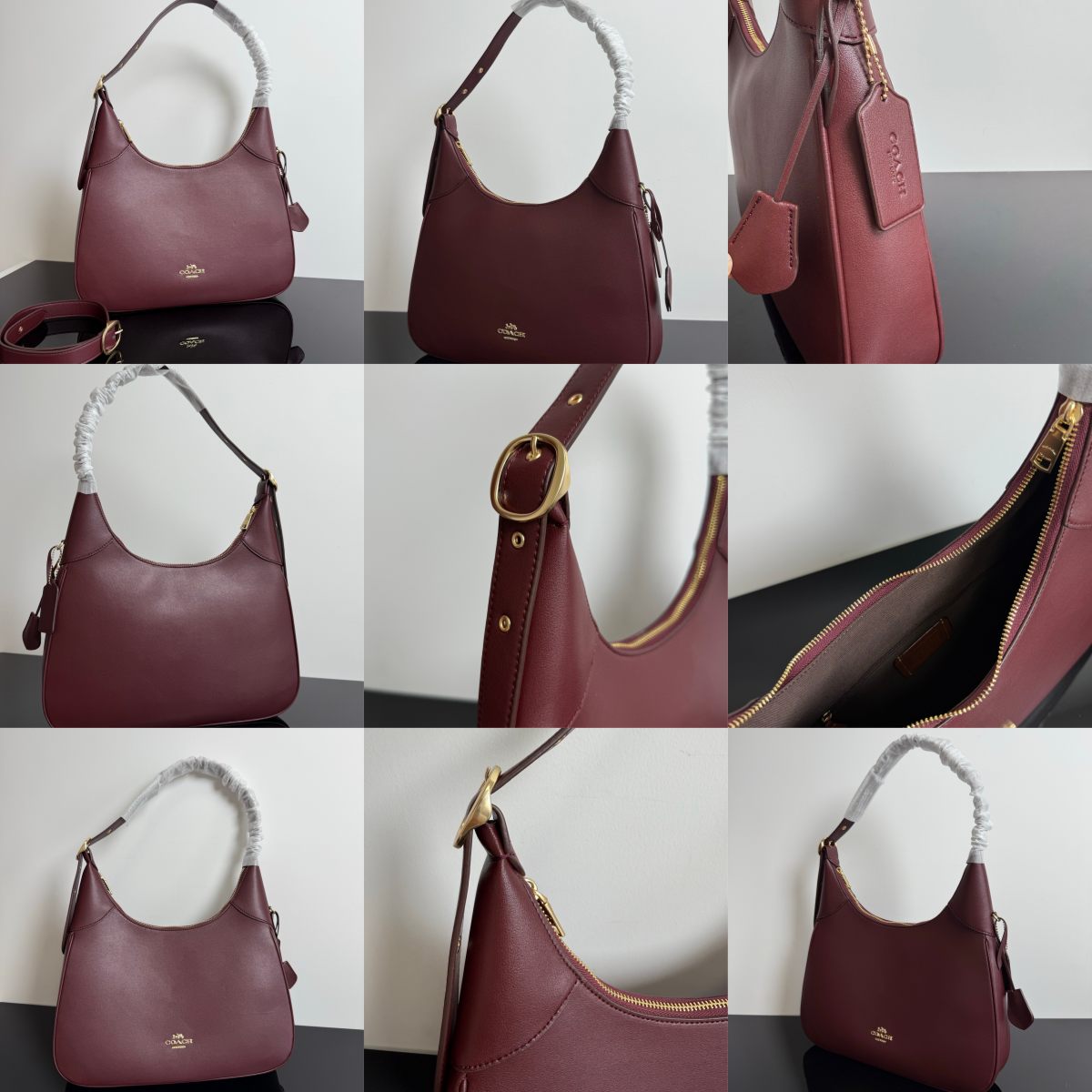 CCE47 CCE48 CCE49 Ella Hobo Women Crossbody Sling Shoulder Half Moon Bag