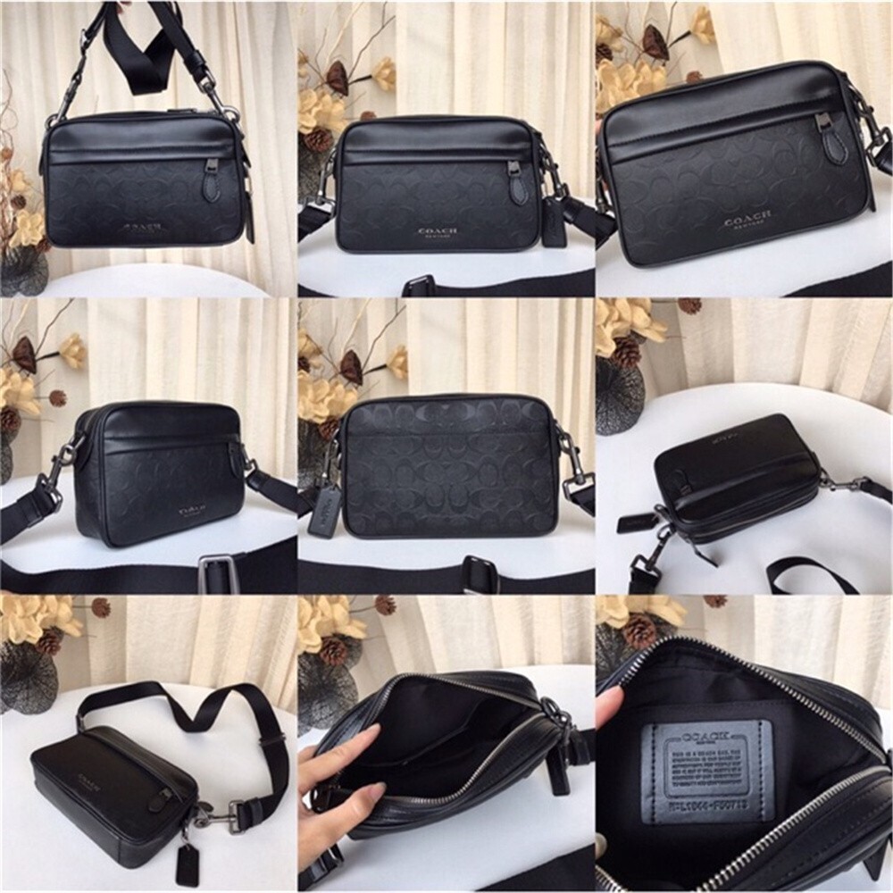 Coach 39946 50713 50715 67326 69333 69331 72923 72945 72947 83265 Graham Academy Crossbody Men Sling Camera Bag