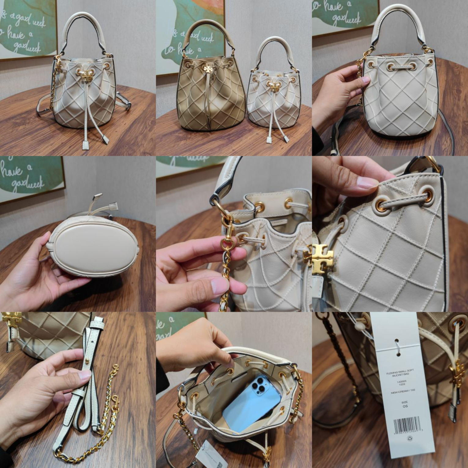 Women Handbag 142564 142565 Fleming Soft Bucket Bag