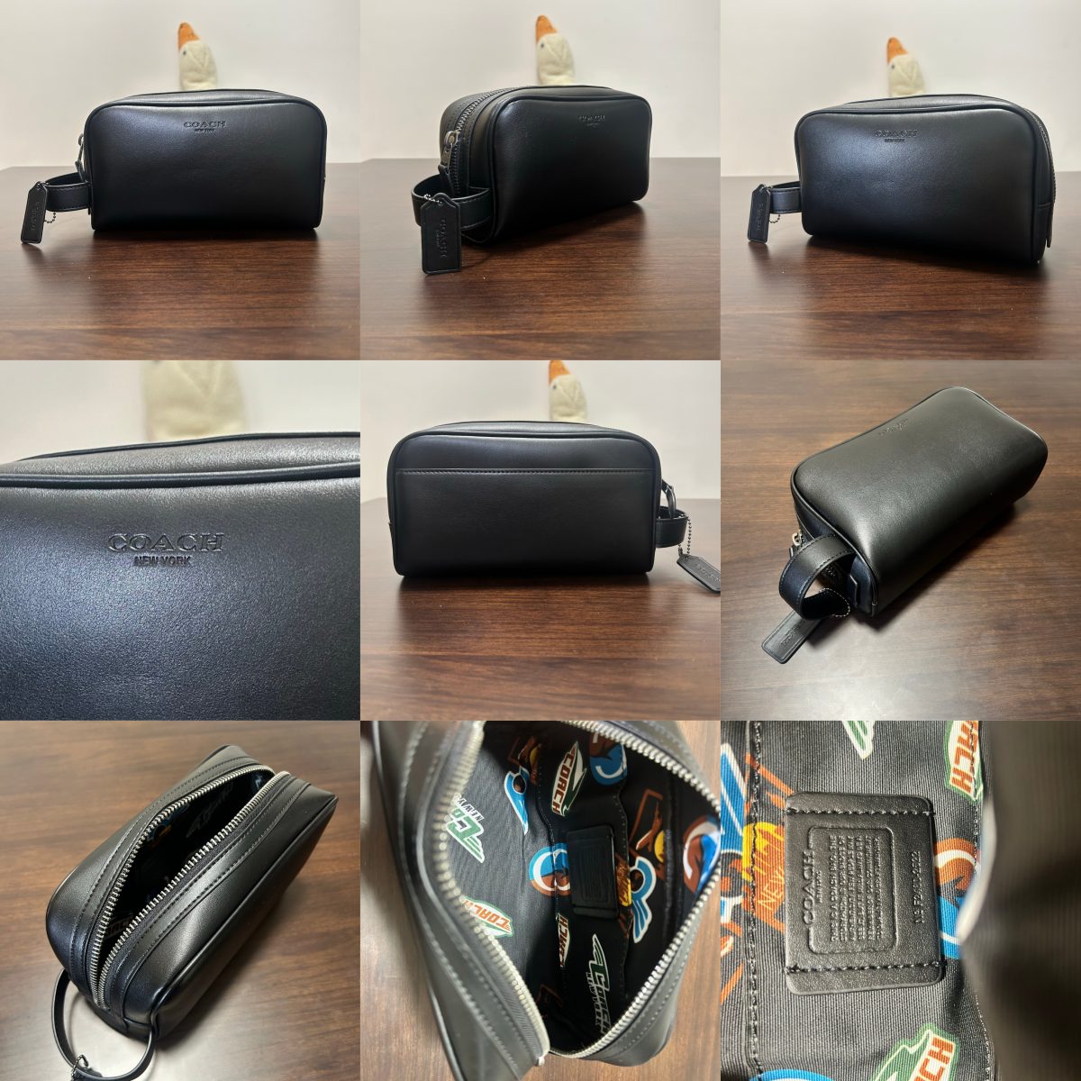 2522 CAR15 CX879 CP202 CC063 CM034 CCY904 CW199 CCF36 Carryall Pouch Women Men Clutch Wristlet Handbag