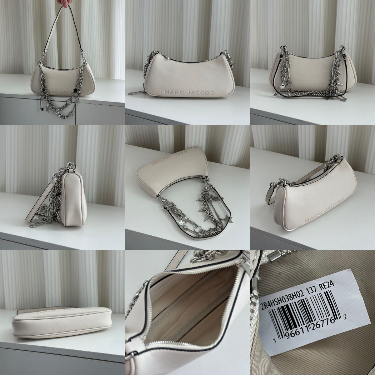 Women handbag 2R4HSH038H02 The Star Charm Shoulder Chain Bag