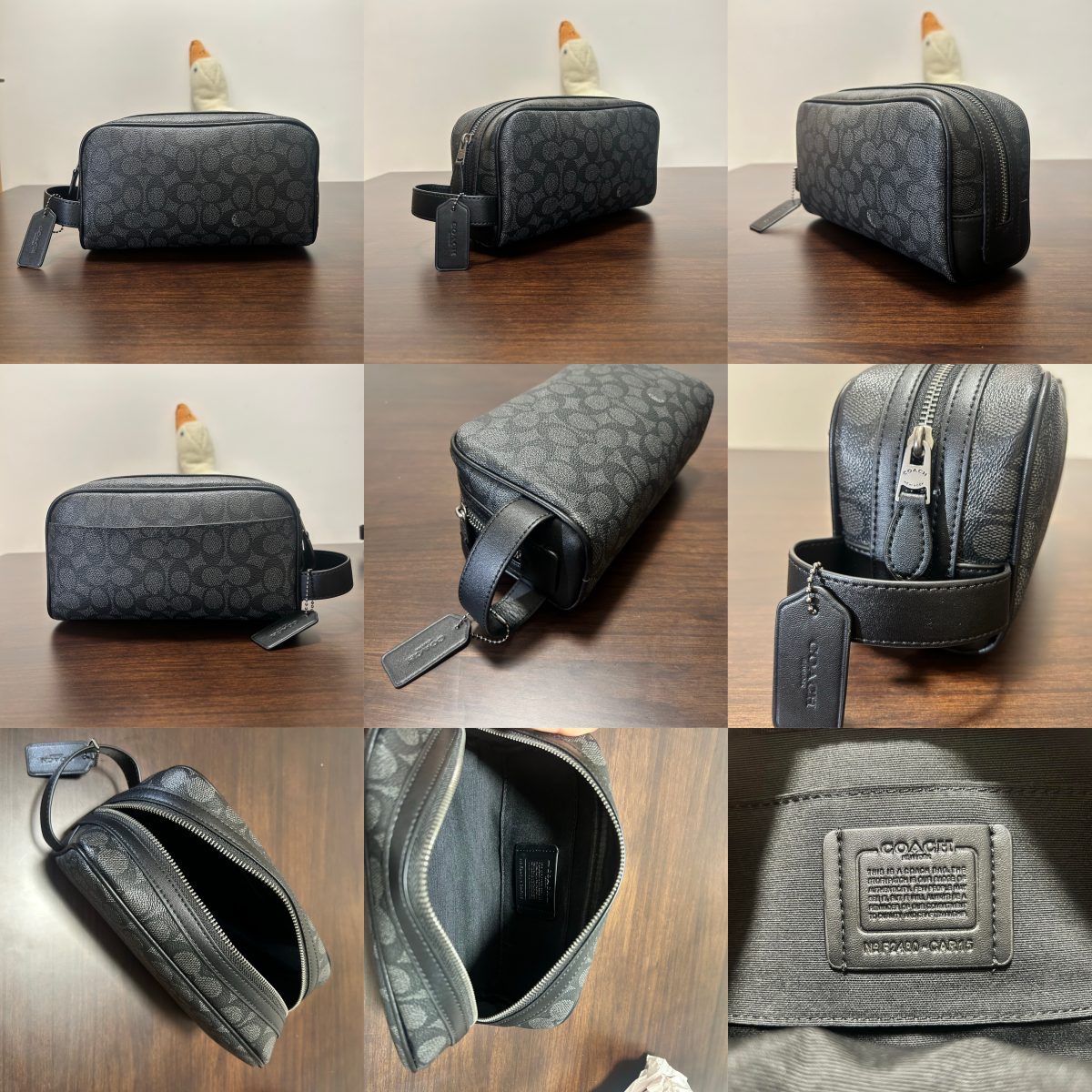 2522 CAR15 CX879 CP202 CC063 CM034 CCY904 CW199 CCF36 Carryall Pouch Women Men Clutch Wristlet Handbag