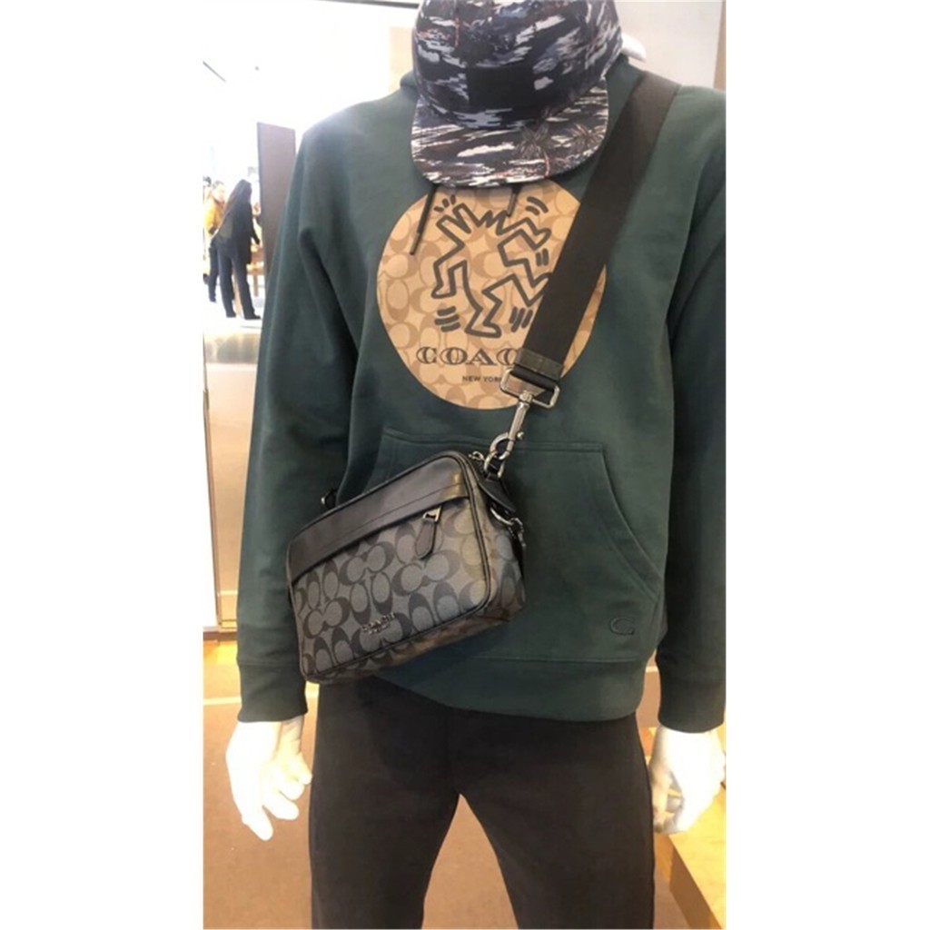Coach 39946 50713 50715 67326 69333 69331 72923 72945 72947 83265 Graham Academy Crossbody Men Sling Camera Bag