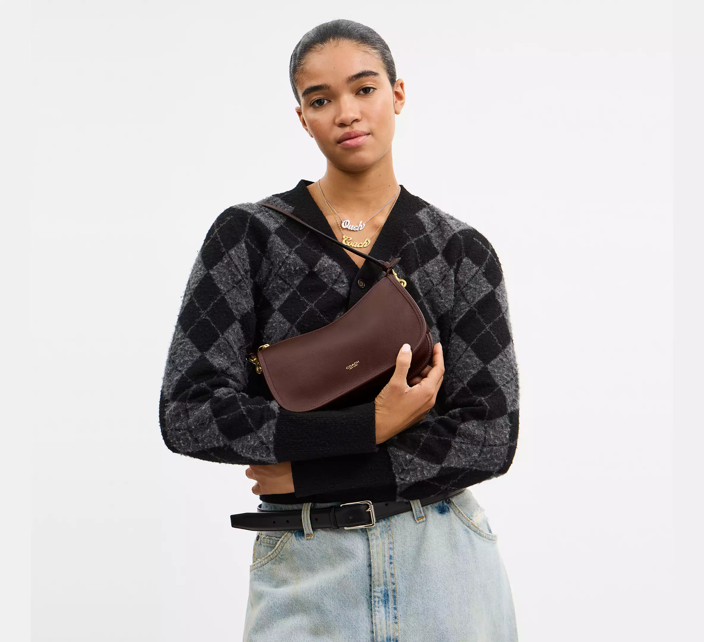 Women Handbag CCC36 CCC38 Waverly Bag In Signature Canvas shoulder chain bag
