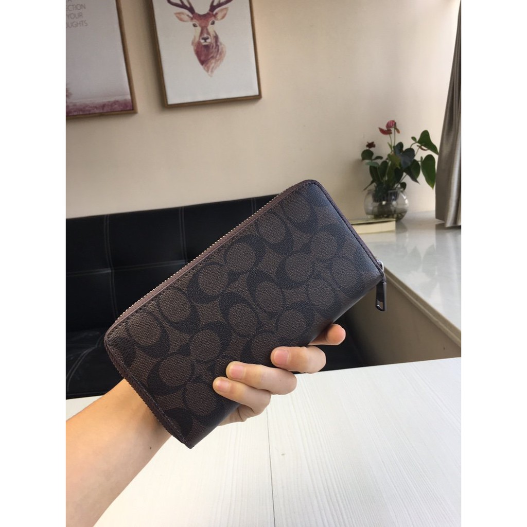 Coach 75000  men women CLASSIC Long Leather Wallet