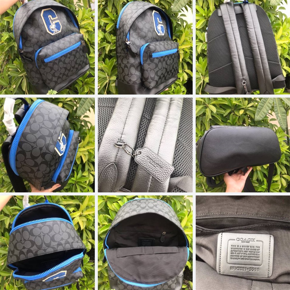 2736 3001 29040 5511 C4030 2854 3184 23251 28313 CB909 West Backpack Varsity Stripe Women Men Laptop Bag