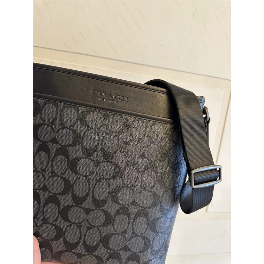 Coach CC110 CC111 Gotham Slim Crossbody Women Men Sling Messenger Bag