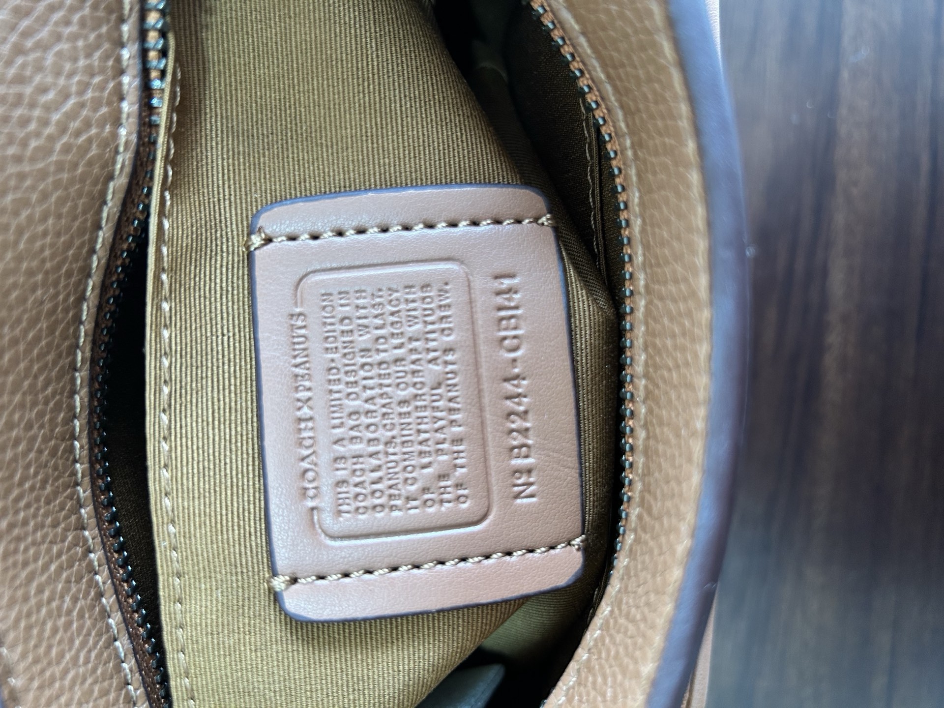 Coach X Peanuts CBI41 CCG29 Sullivan Flap Crossbody Bag In Signature Canvas With Patches