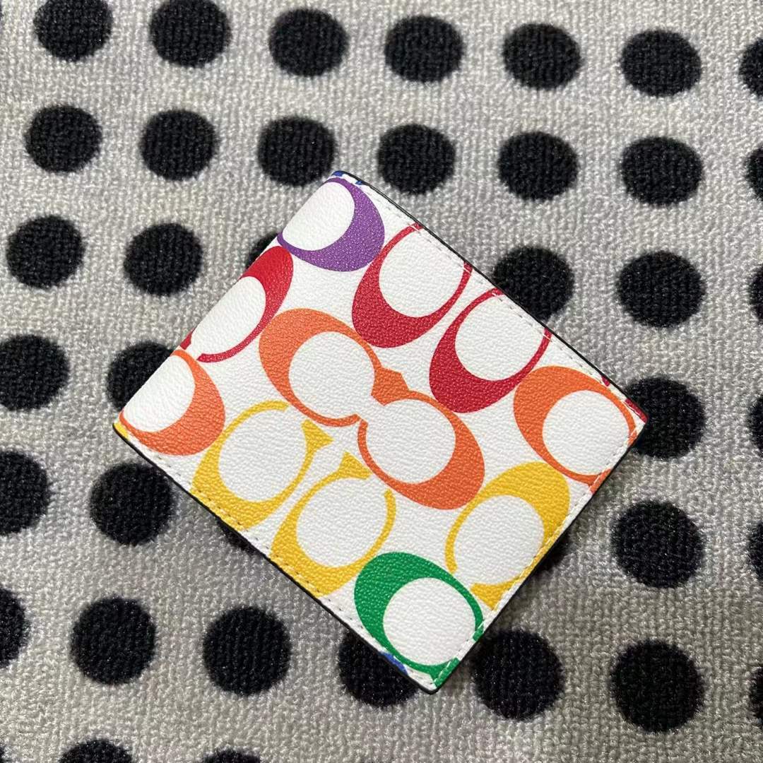 Men Handbag C9863 Rainbow Signature 3 in 1 wallet
