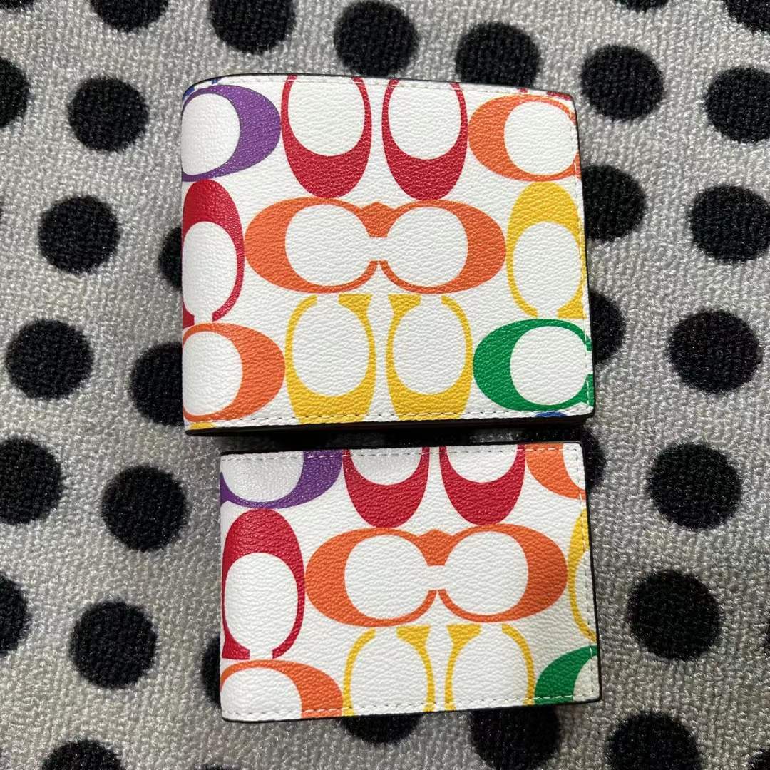 Men Handbag C9863 Rainbow Signature 3 in 1 wallet