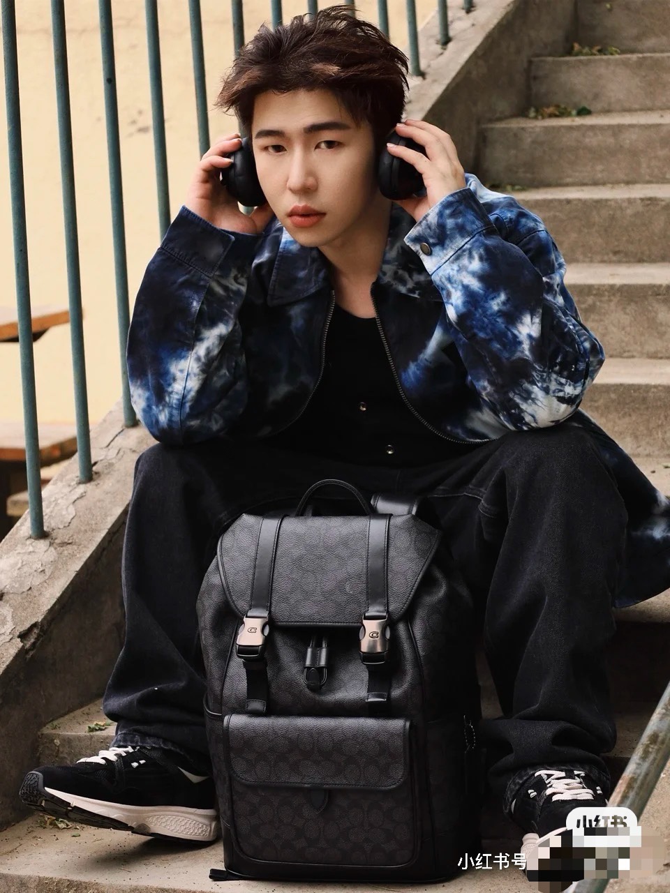 Men Handbag CU201  CU072 LEAGUE FLAP BACKPACK IN SIGNATURE CANVAS