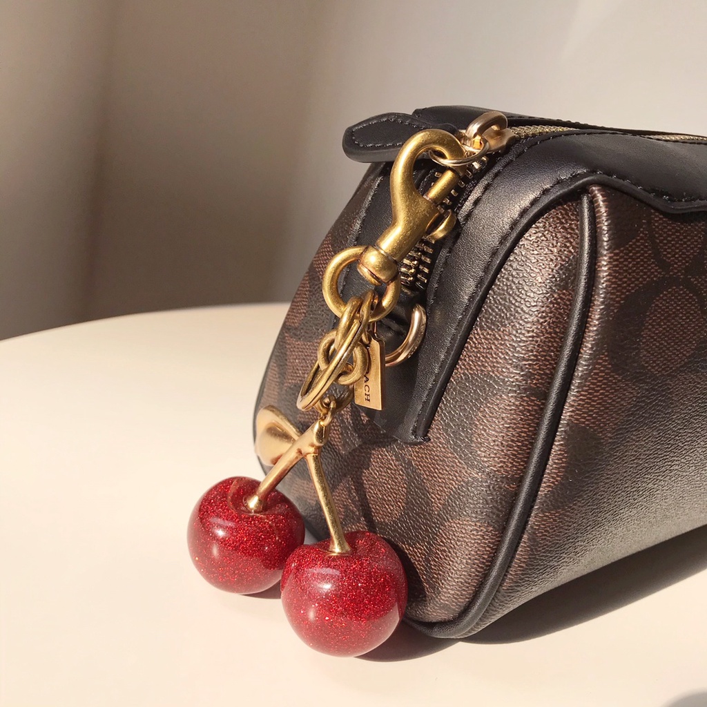 Cherry Bag Charm Keychain 77840 order with bag only