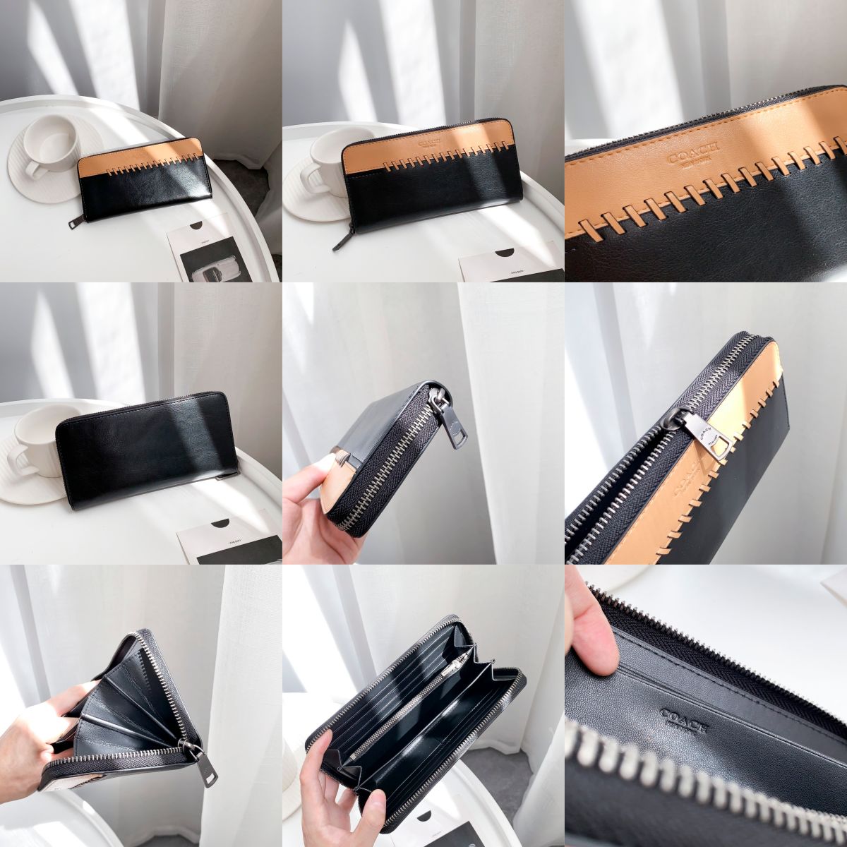 Women Handbag 75209 Stitching Long Wallet