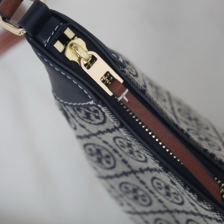 women handbag 158513 T Monogram Crescent Shoulder Bag
