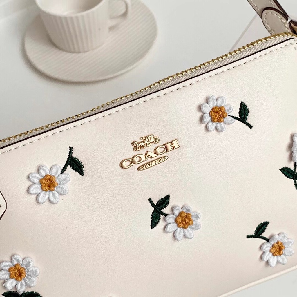 C3356 embroidery style ladies handbag Wristlet shoulder bag