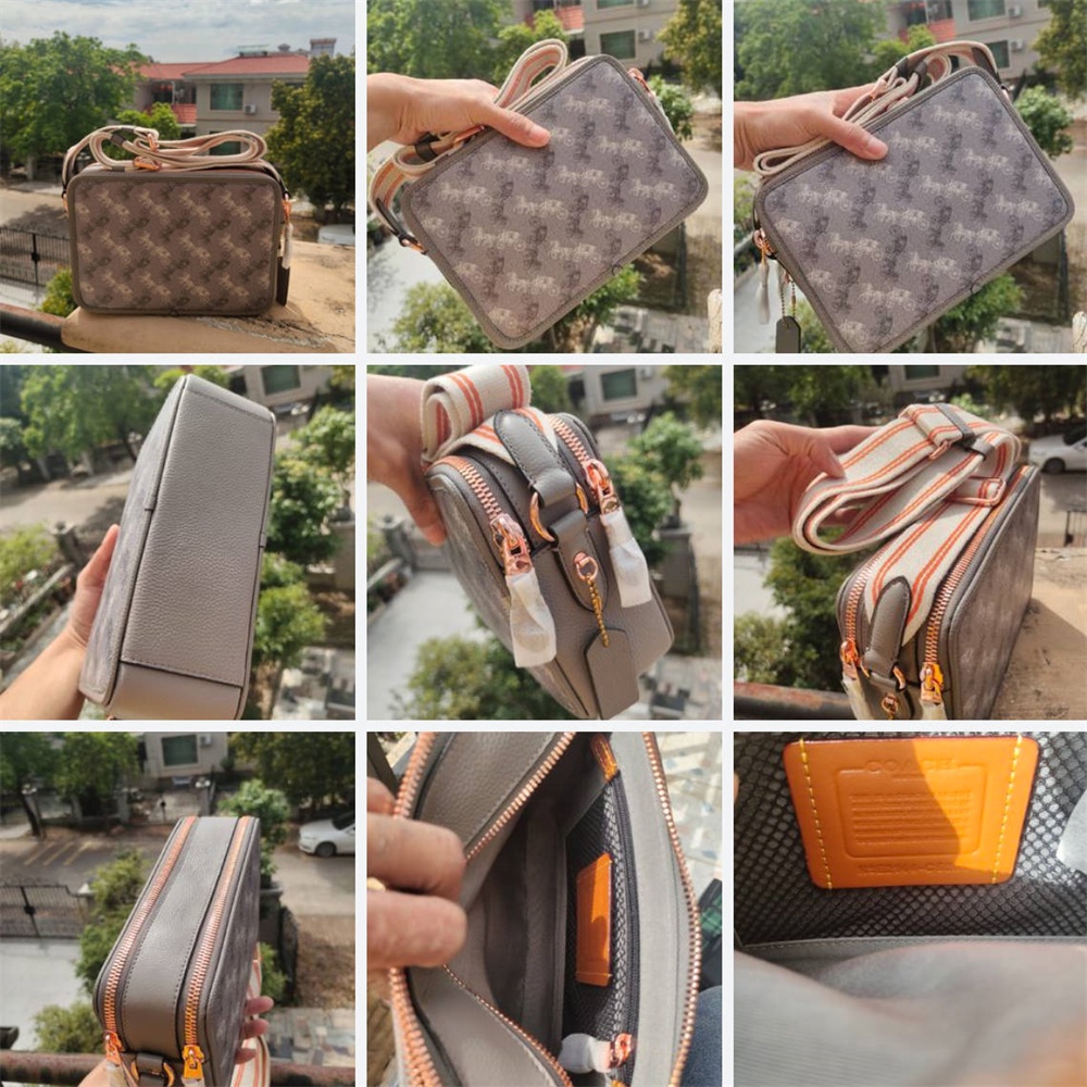 C5341 C5340 C5351 C3929 C6929 C8445 C6930 C8408 CF075 CF076 CC078 CH764 Charter Crossbody 24 Women Men Camera Bag